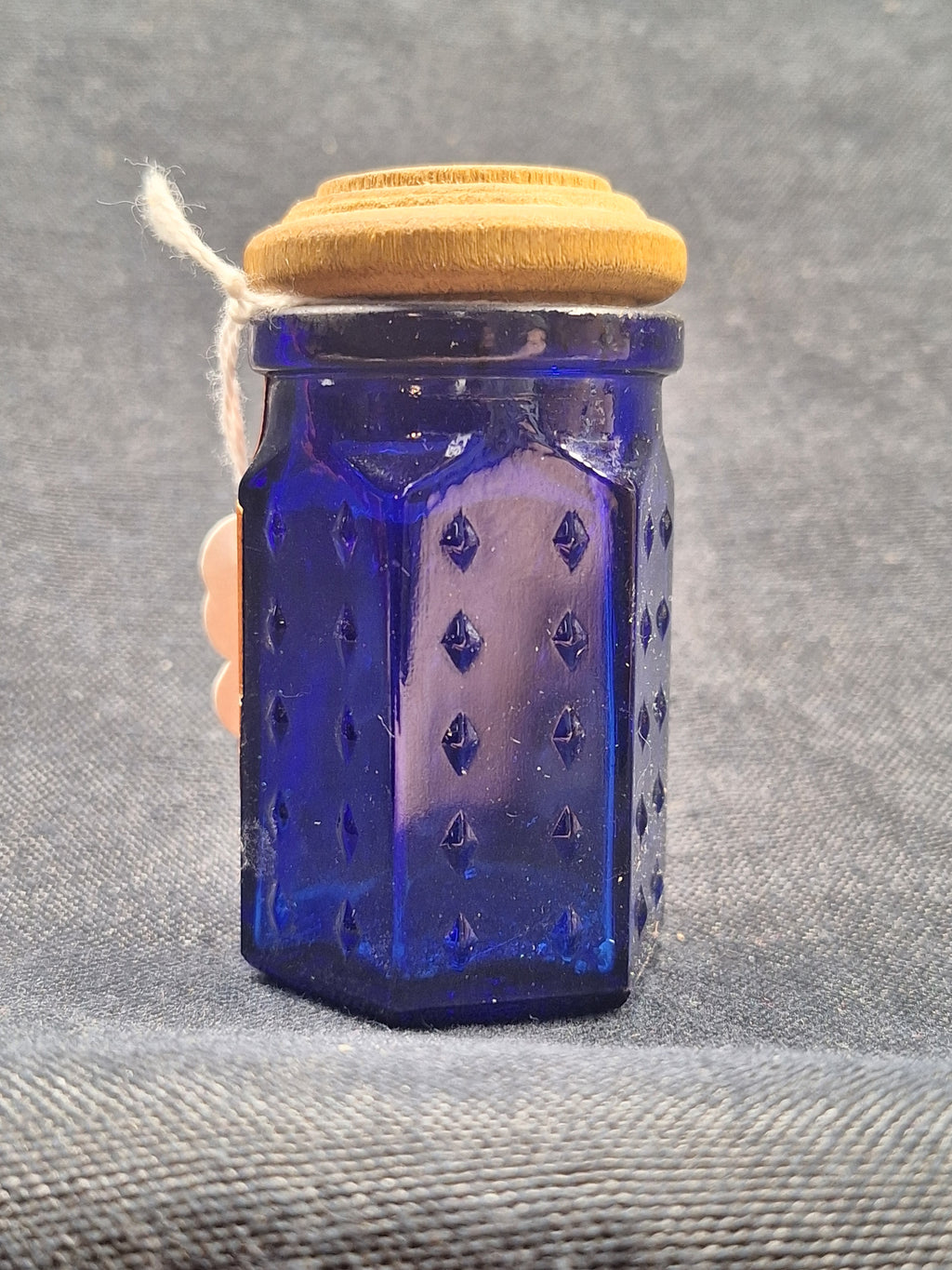 RARE Antique Poison Bottle, Wooden Lid and Original Labels - Bichloride of Mercury