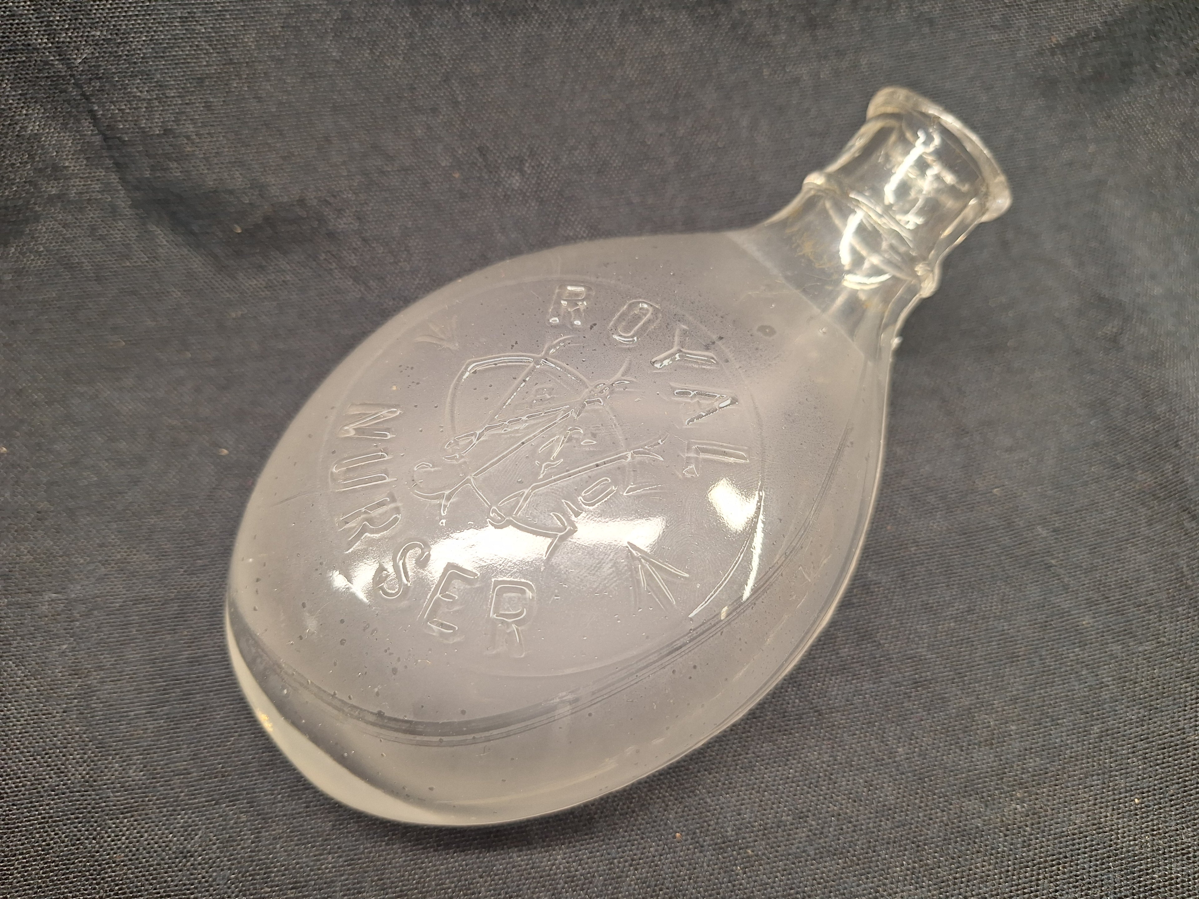 Antique Victorian Baby Feeding Bottle - "Murder Bottle"