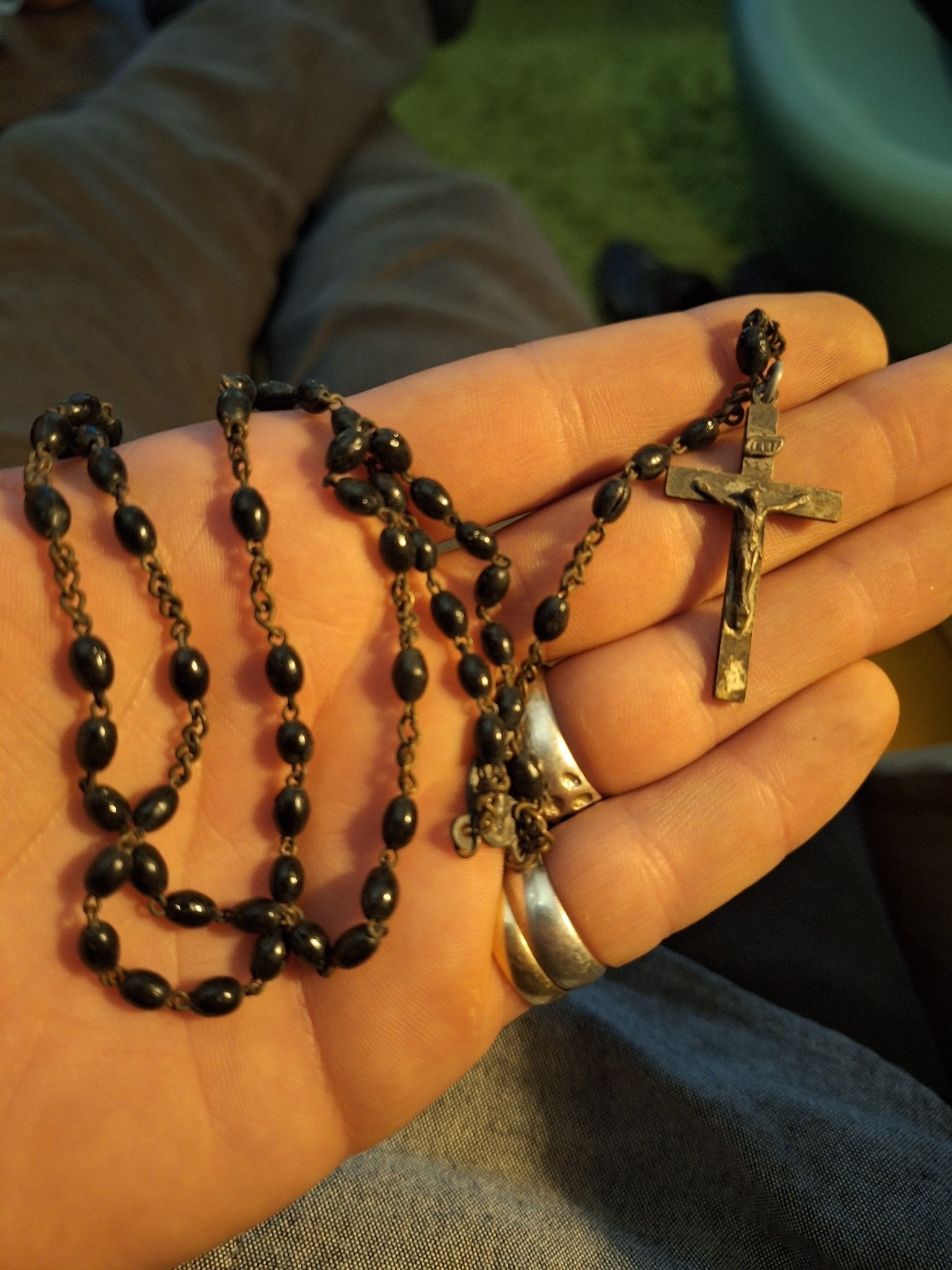 Antique Rosaries - Multiple Available - Choose Variation - Exquisite Dark Curio