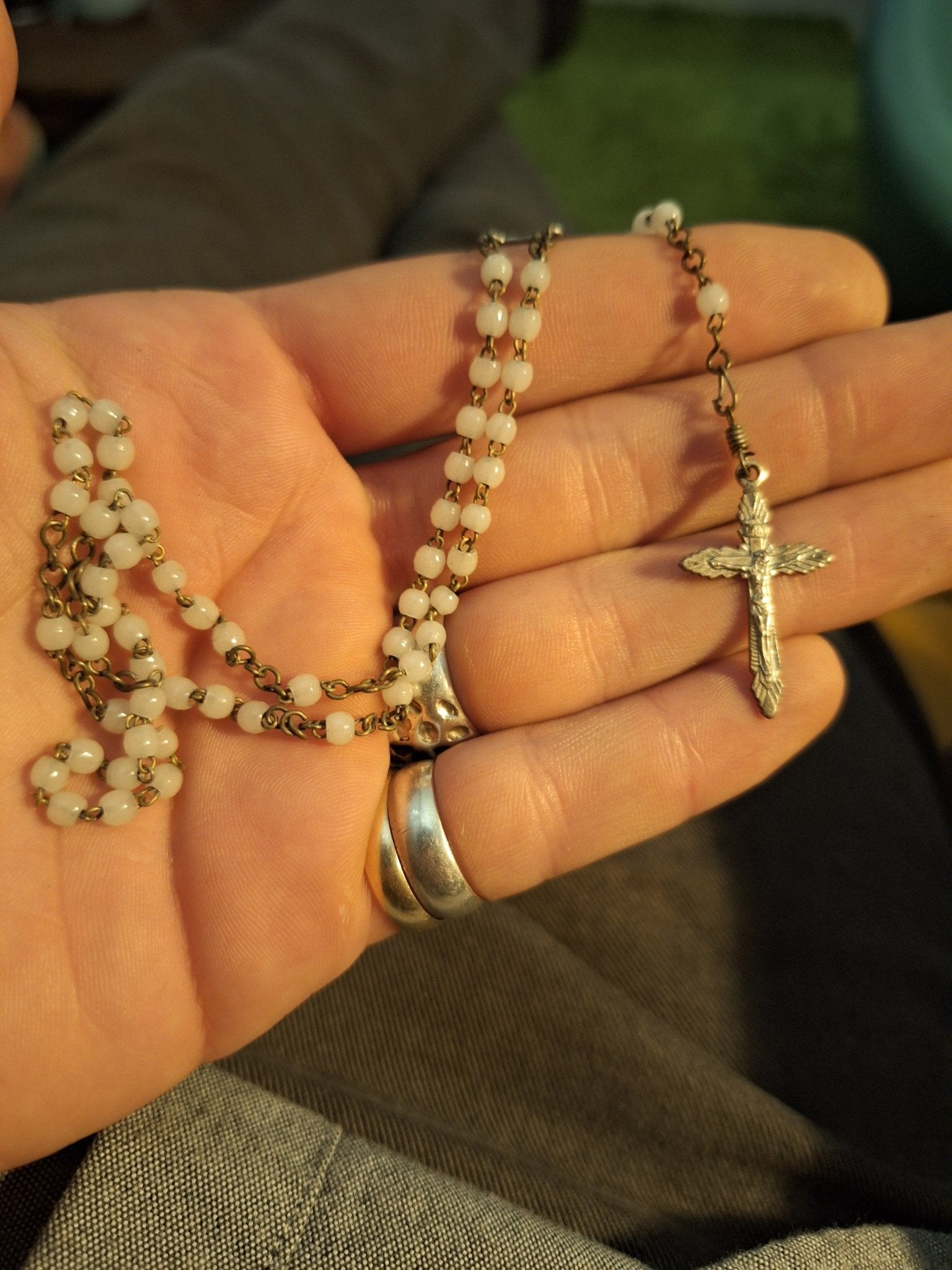 Antique Rosaries - Multiple Available - Choose Variation - Exquisite Dark Curio