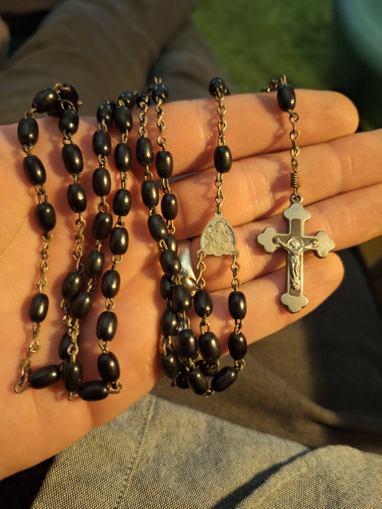 Antique Rosaries - Multiple Available - Choose Variation - Exquisite Dark Curio