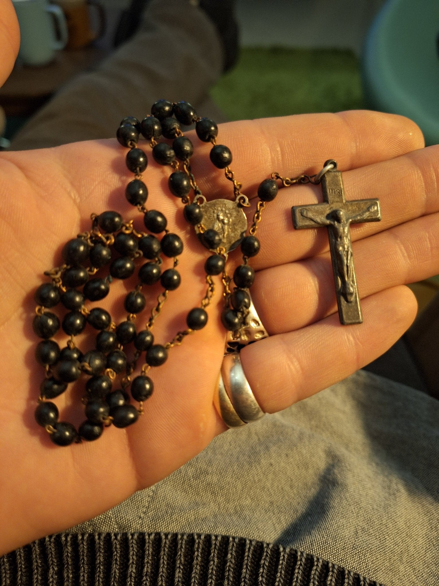 Antique Rosaries - Multiple Available - Choose Variation - Exquisite Dark Curio
