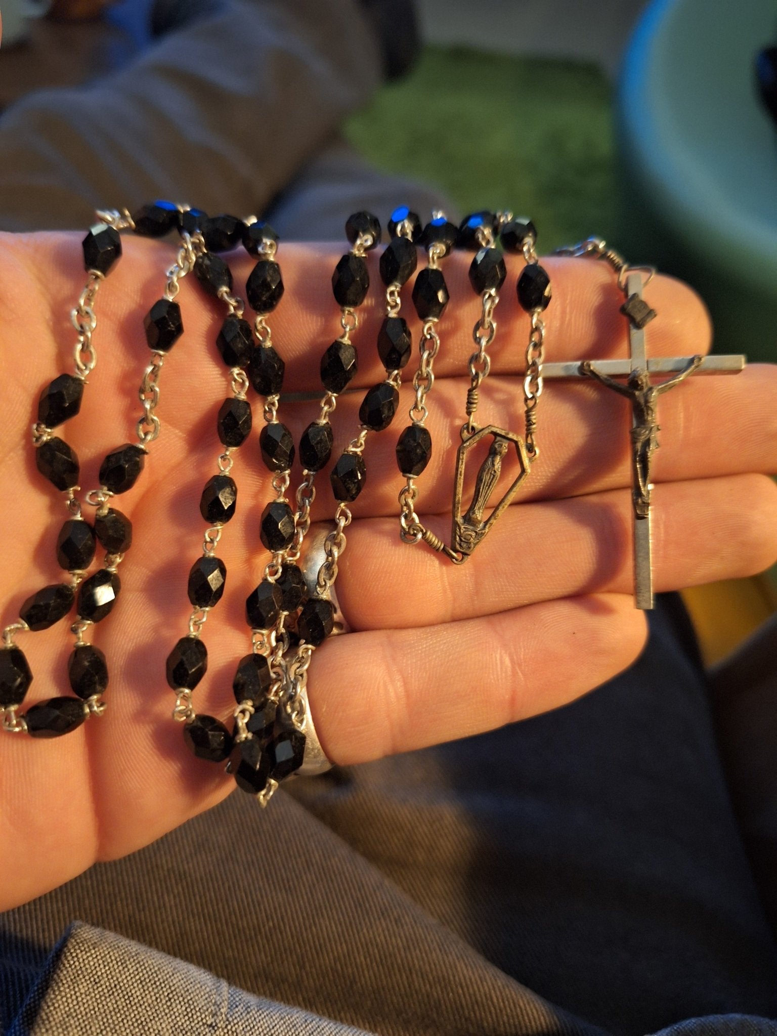 Antique Rosaries - Multiple Available - Choose Variation - Exquisite Dark Curio