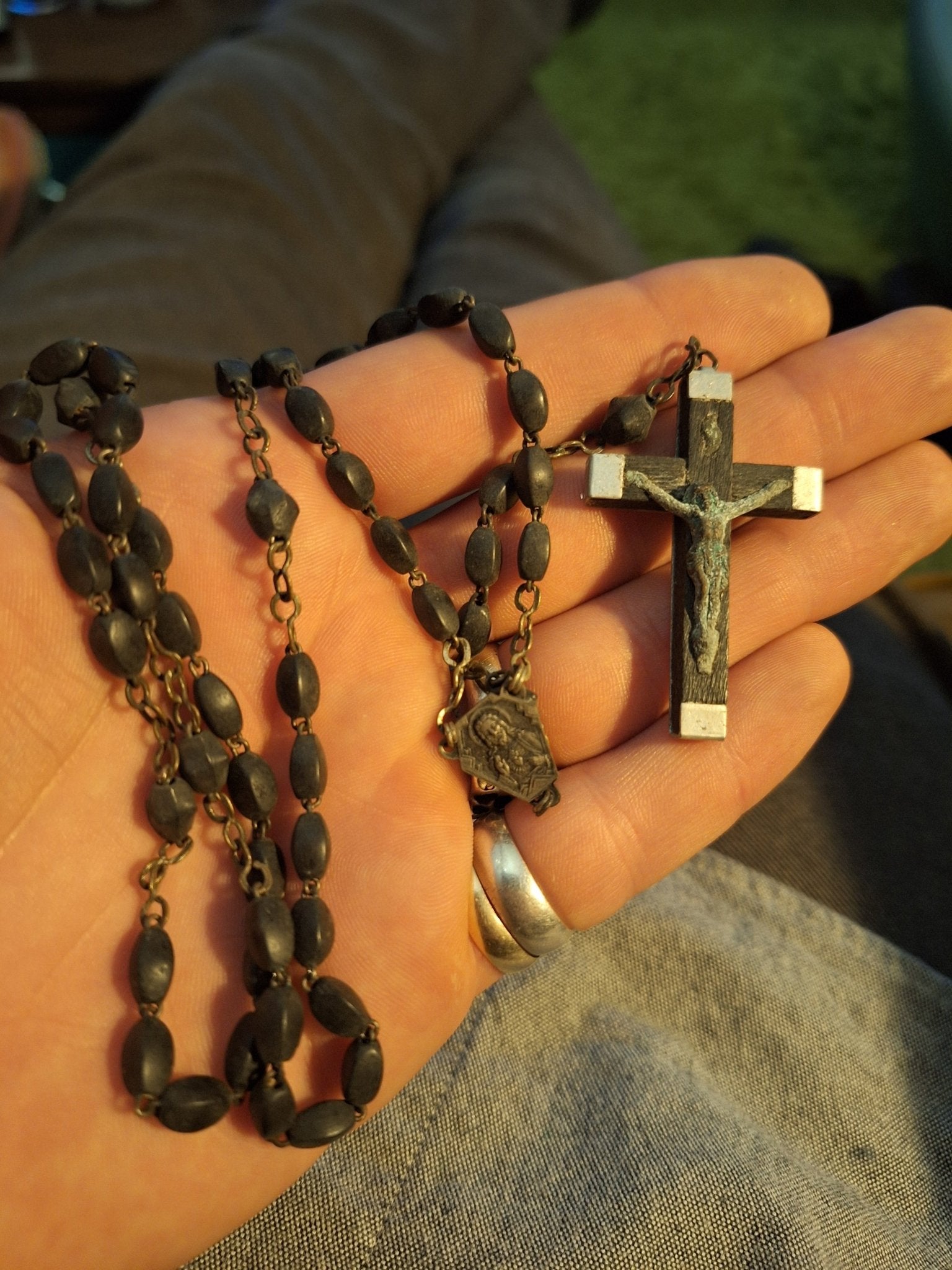 Antique Rosaries - Multiple Available - Choose Variation - Exquisite Dark Curio
