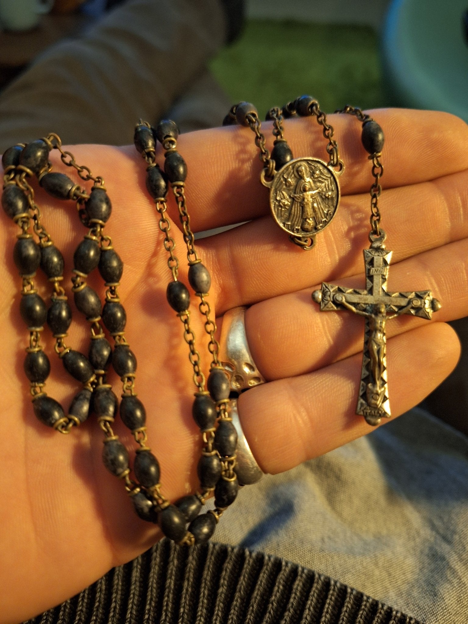 Antique Rosaries - Multiple Available - Choose Variation - Exquisite Dark Curio