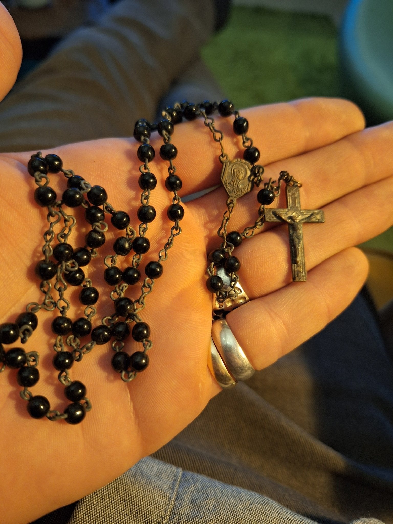 Antique Rosaries - Multiple Available - Choose Variation - Exquisite Dark Curio