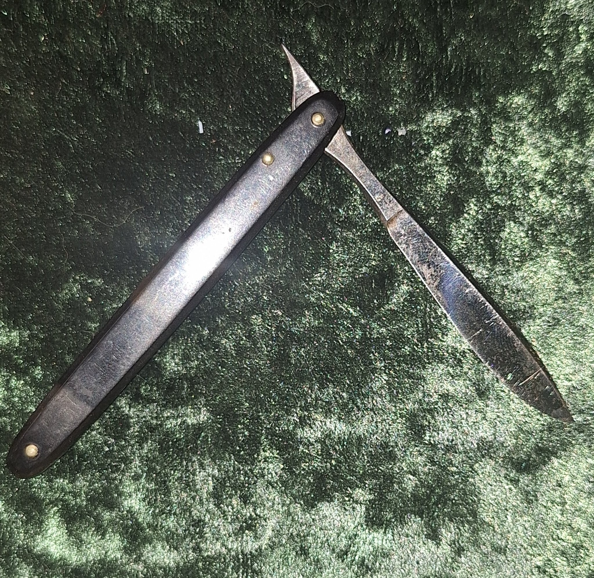 Antique Surgical Thumb Lancet - Exquisite Dark Curio