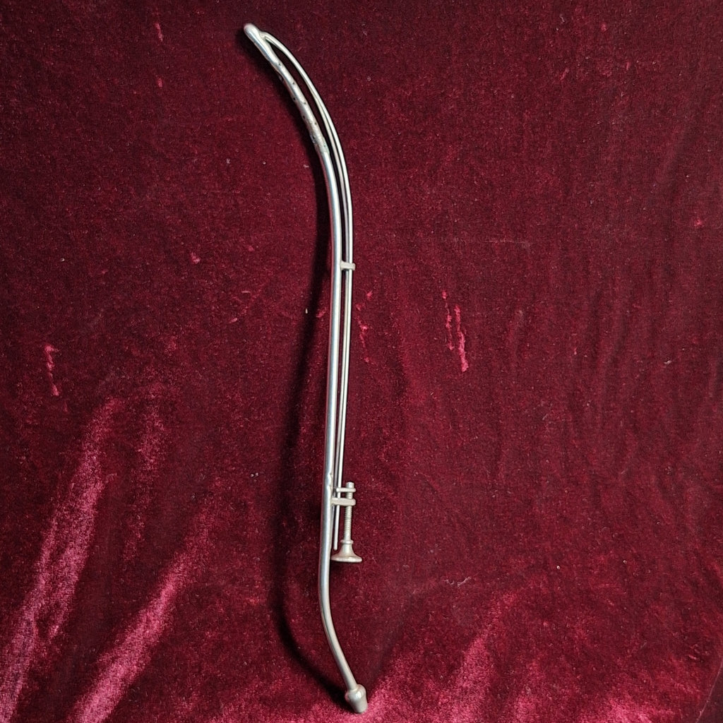 Antique Urethral or Uterine Dilator – Nickel - Plated Expanding Surgical Instrument (1880–1920) - Exquisite Dark Curio