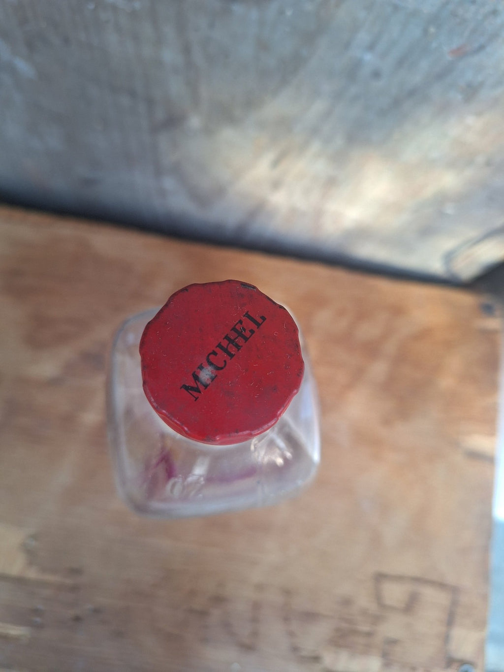 c1920's Regina Embalming Bottle Dr. D.H. Michel & Co. - Exquisite Dark Curio