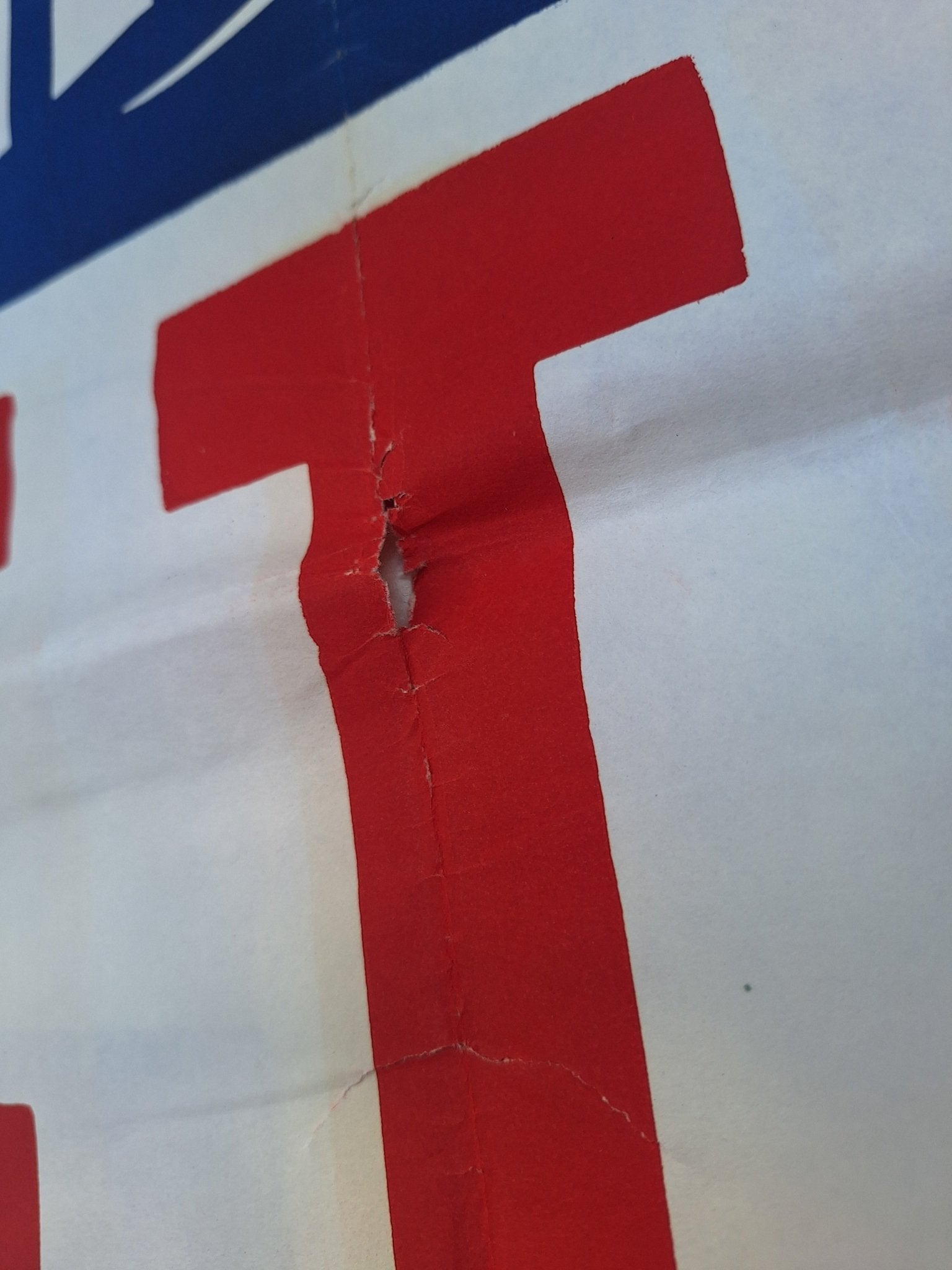 Large Paper Wallace Bro's Circus Poster c1950s - Exquisite Dark Curio