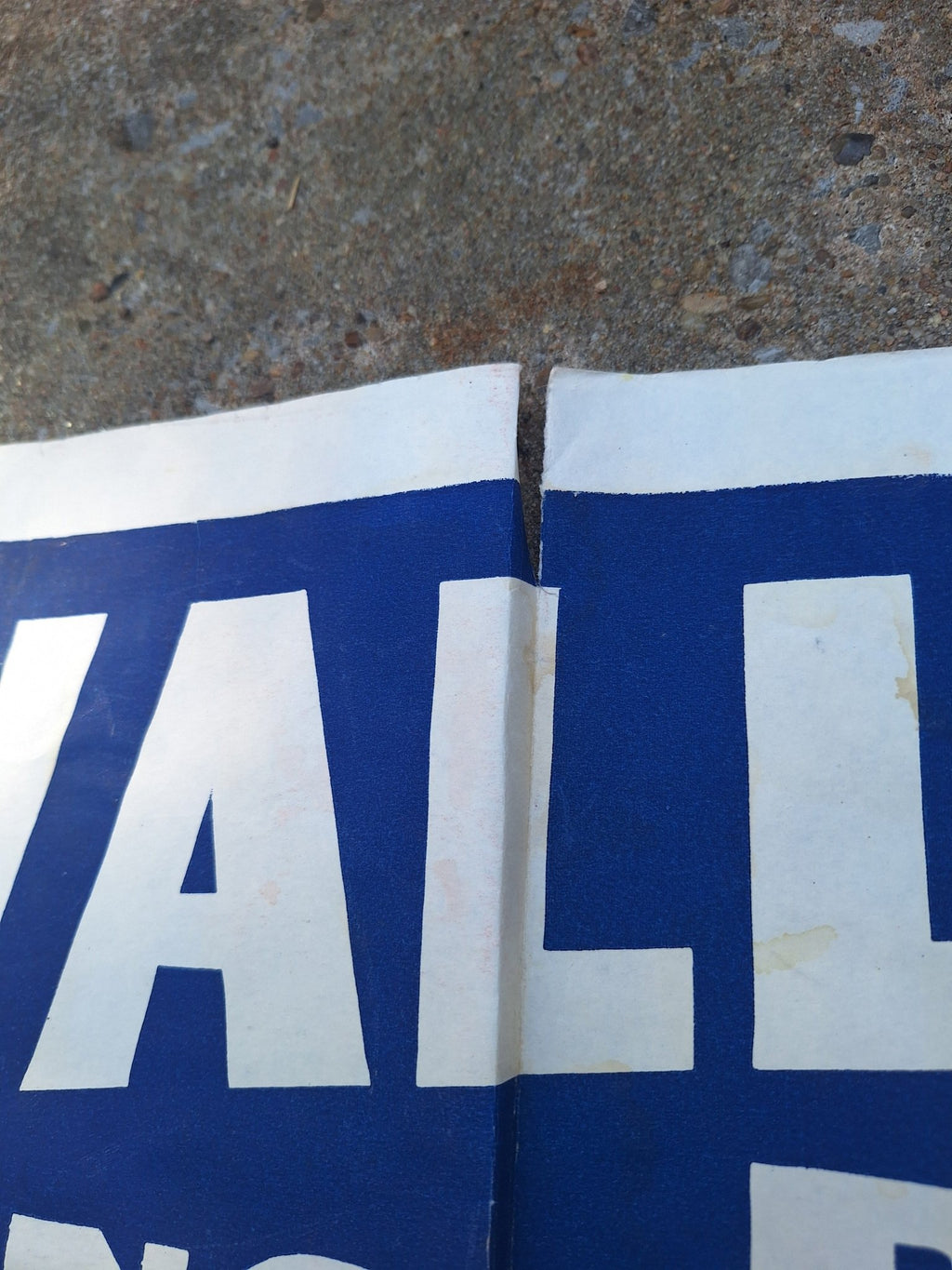 Large Paper Wallace Bro's Circus Poster c1950s - Exquisite Dark Curio