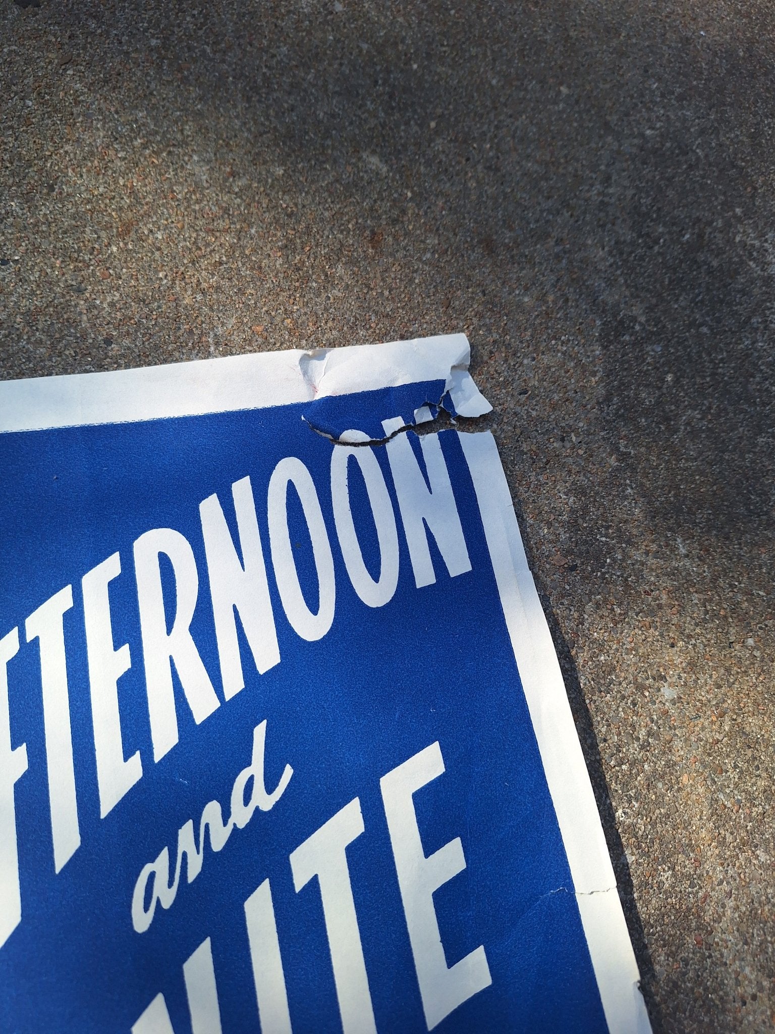 Set of Large Paper Wallace Bro's Circus Poster c1950s - Exquisite Dark Curio