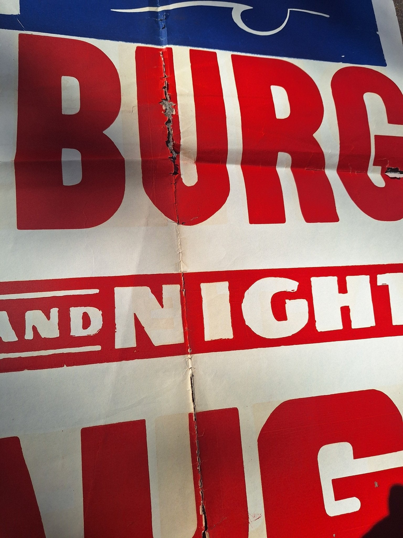 Set of Large Paper Wallace Bro's Circus Poster c1950s - Exquisite Dark Curio