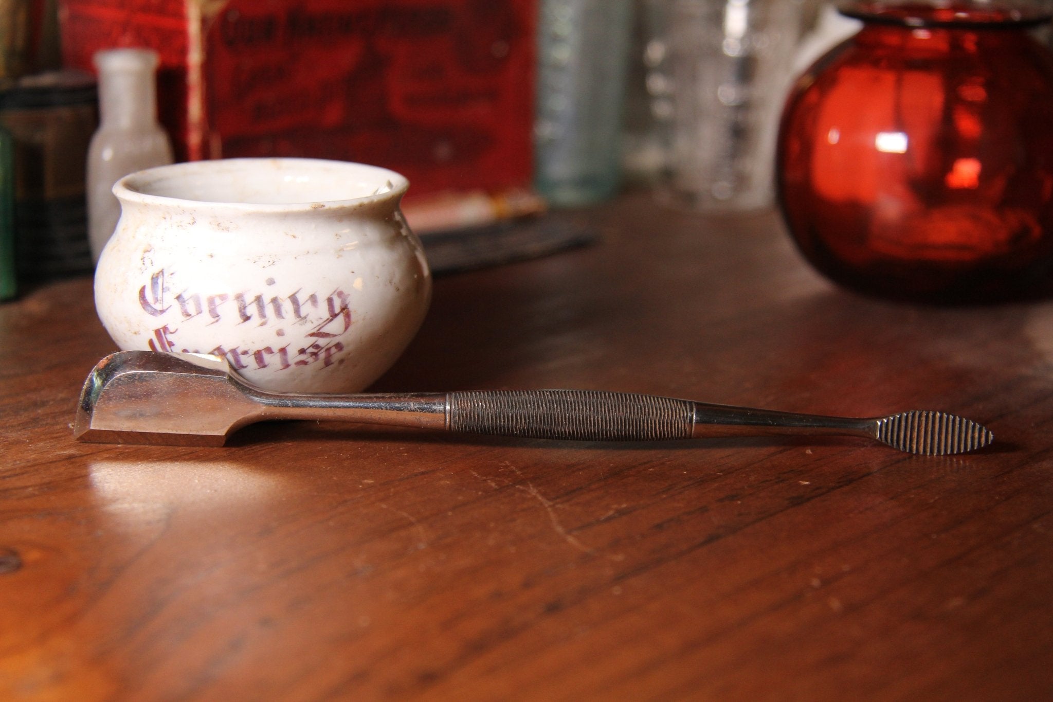 Trepanation Instrument - Skull & Skin Elevator - Exquisite Dark Curio