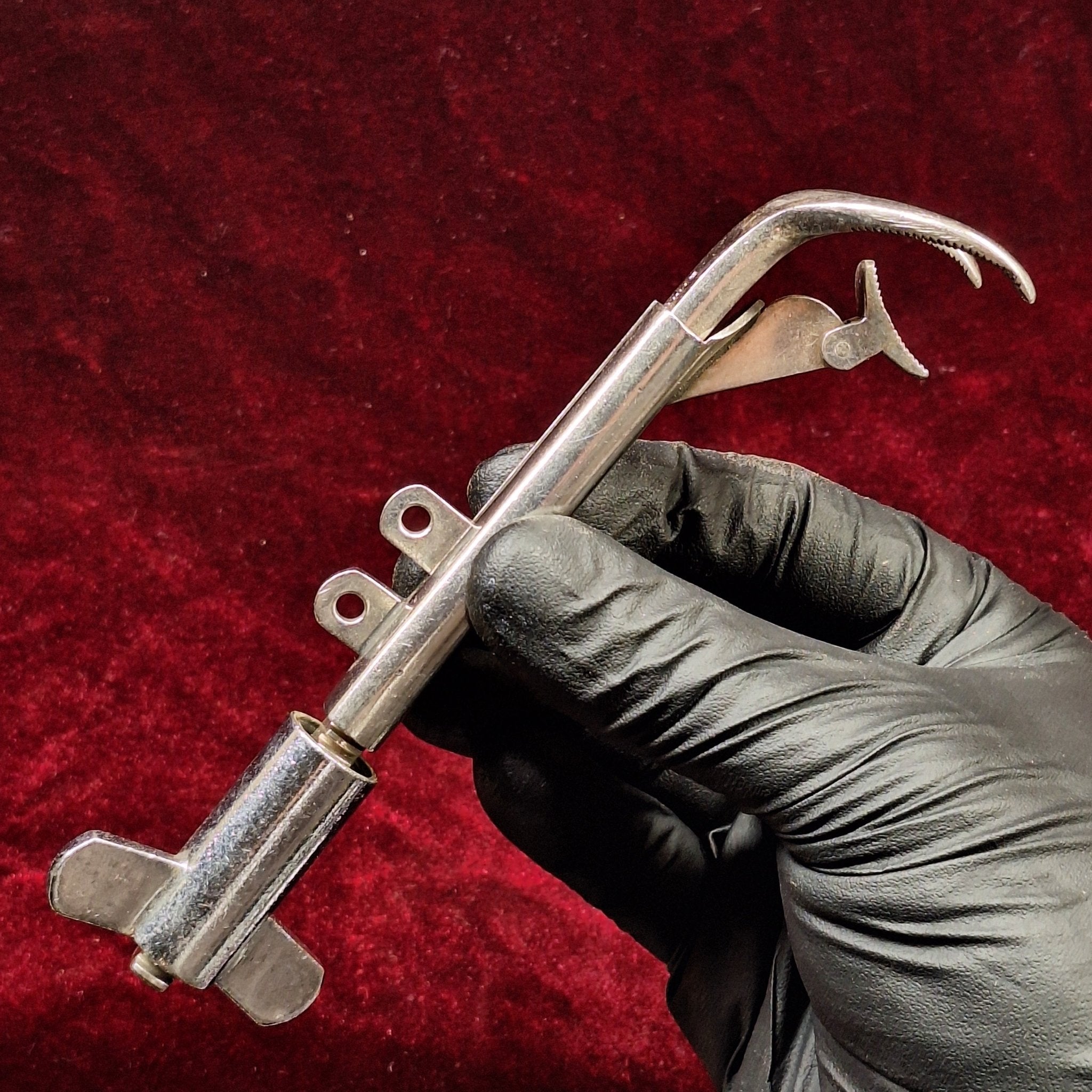 Vintage Bone Setting Instrument - Exquisite Dark Curio