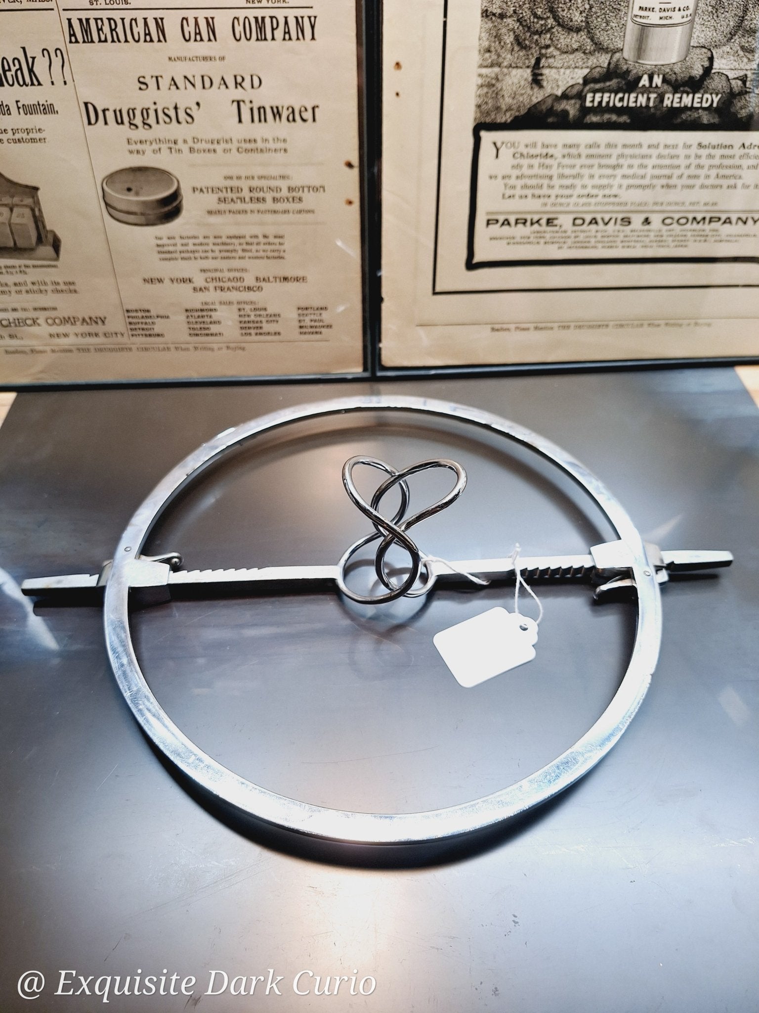 Vintage Chest Cavity Spreader for Heart Surgery | Mid 20th Century - Exquisite Dark Curio