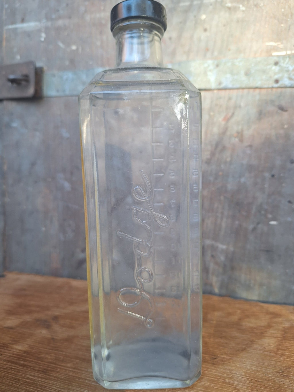 Vintage Dodge Embalming Bottle Bleech - X - Exquisite Dark Curio