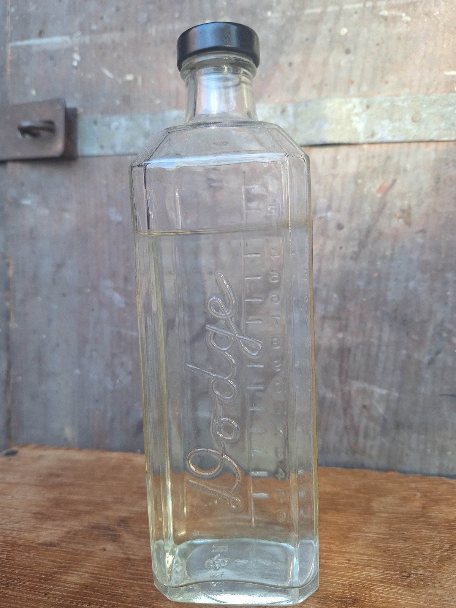 Vintage Dodge Embalming Bottle Jaundofiant for Jaundice Cases 2 - Exquisite Dark Curio