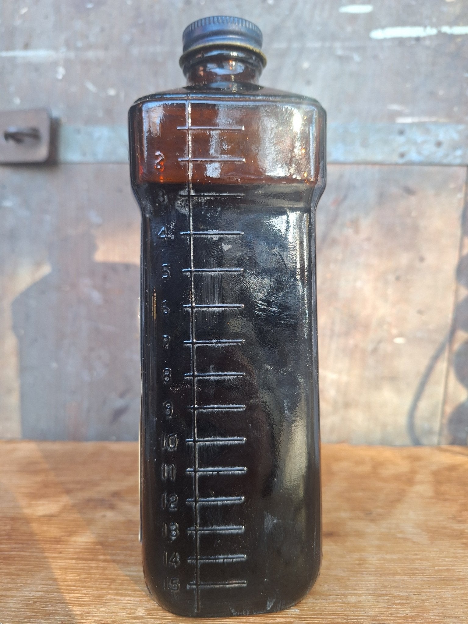 Vintage Embalming Bottle Champion Di - San - Exquisite Dark Curio